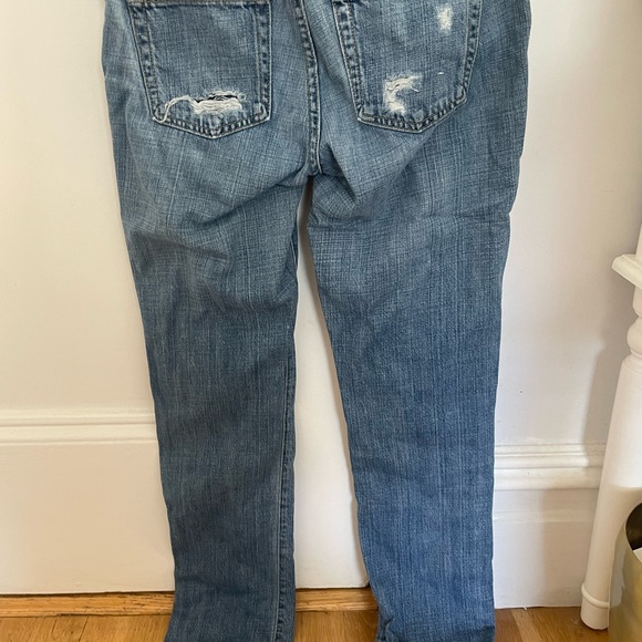J. Crew Vintage Matchstick Distressed Boyfriend Jeans, Size 26 - Picture 2 of 2